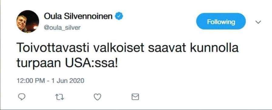 oula silvennoinen blm