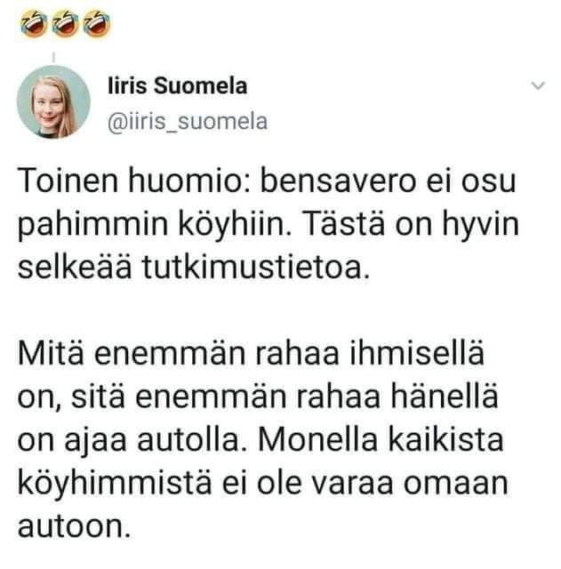 ohisalo iiris suomela bensavero